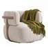 Doss Swivel Chair-Altro Snow - Thumbnail 2