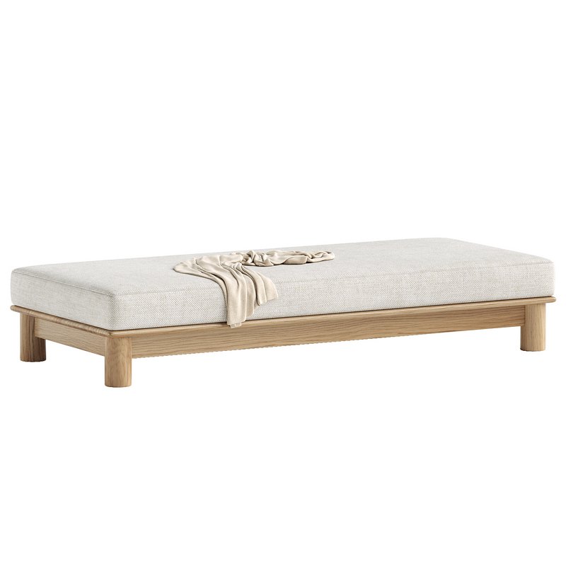 Caldwell Outdoor Ottoman - Image 1