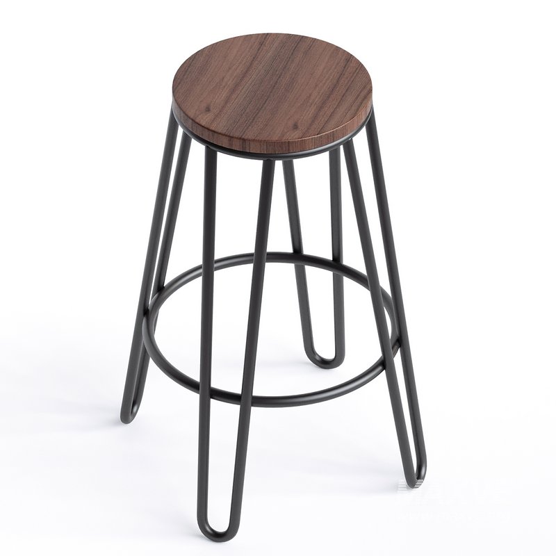75cm Jonas Hairpin Stool - Image 2