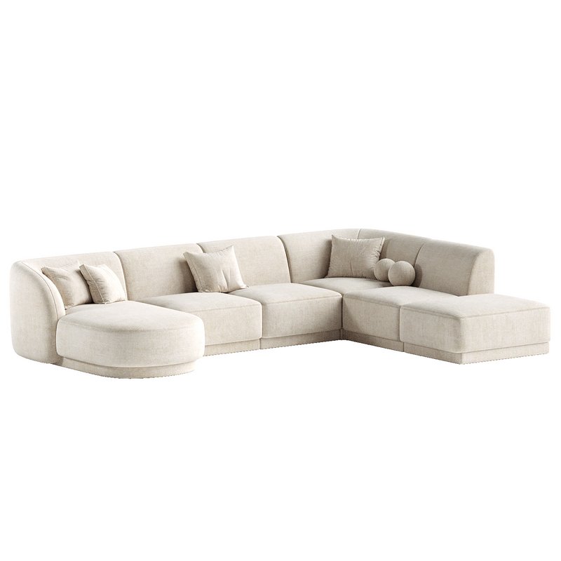 U shaped sofa Miley right - Image 1