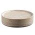 ZARIAH TRAVERTINE COFFEE TABLE - Thumbnail 1