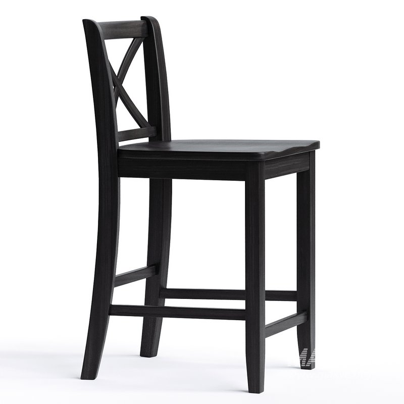 Reindeau Solid Wood Counter Stool - Image 1