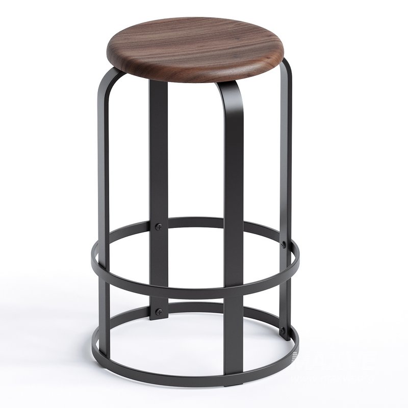 Solid Wood 26Inch Counter Stool - Image 2