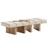 Oblique Upholstered Bench - Thumbnail 1