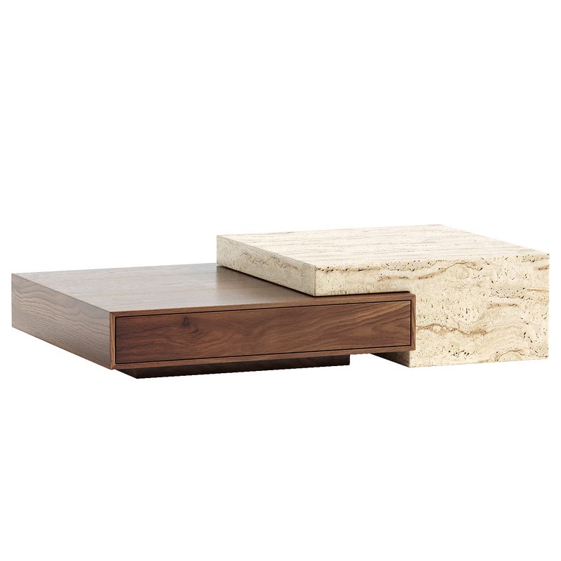 ALARIC MARBLE COFFEE TABLE - Image 3