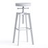 Adair Elm Wood Adjustable Barstool - Thumbnail 3