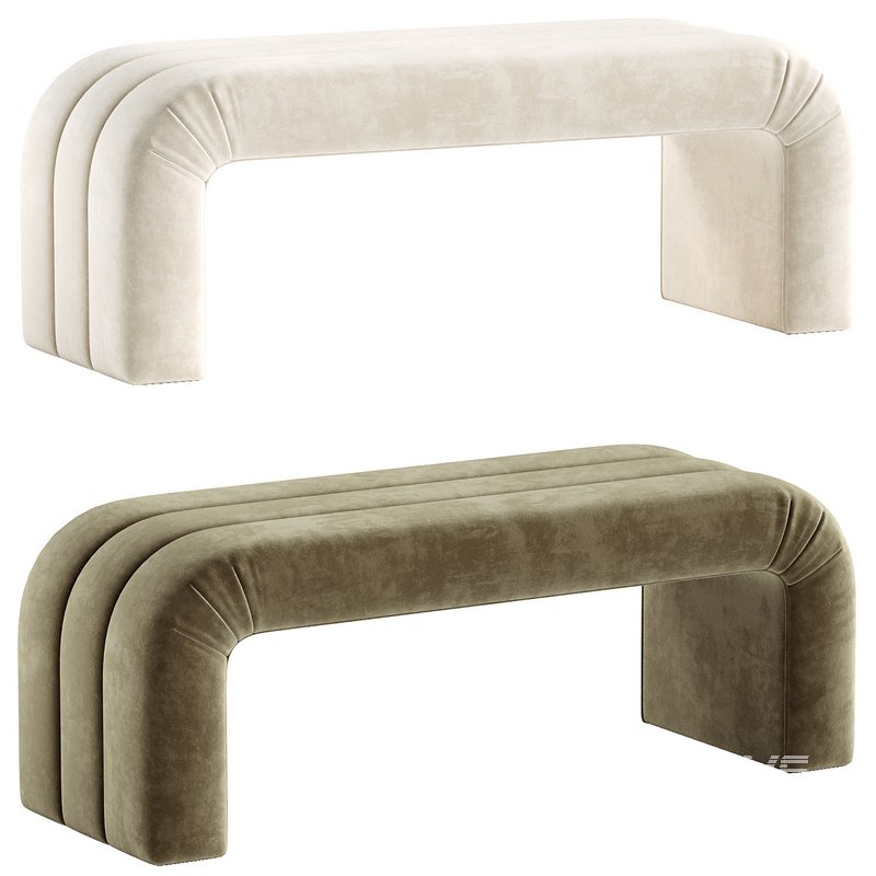 Mercer Horizontal Channeled Bench - Image 3