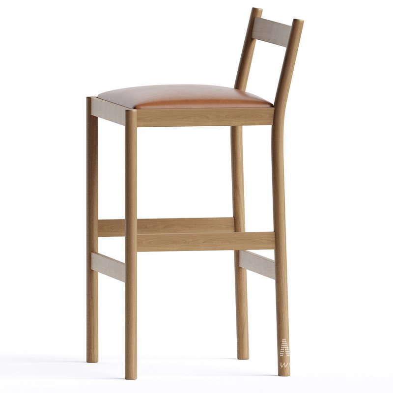 Carob Bar Stool - Image 3