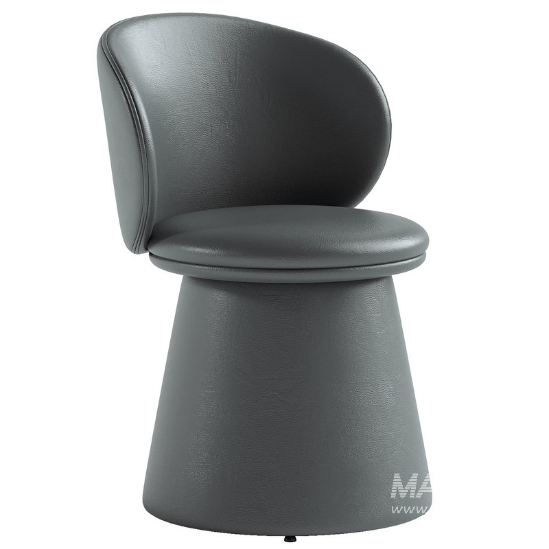 Oblic Swivel Dining Chair - Image 2