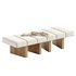 Oblique Upholstered Bench - Thumbnail 2