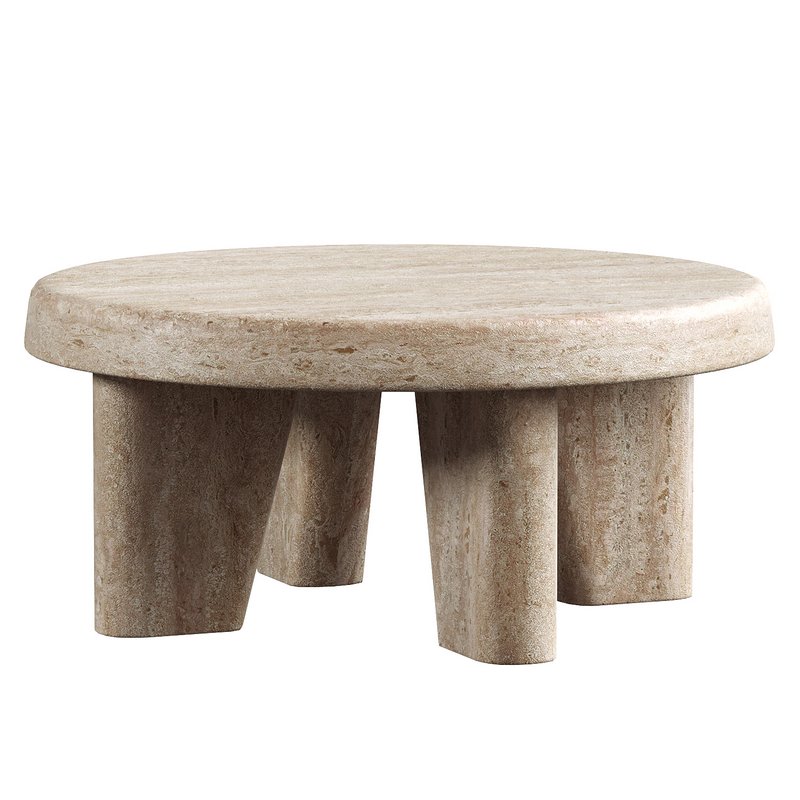 LUCCA ROUND COFFEE TABLE - Image 1