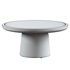 NOVA ALUMINUM ROUND COFFEE TABLE - Thumbnail 2
