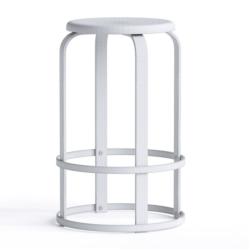 Solid Wood 26Inch Counter Stool - Image 3