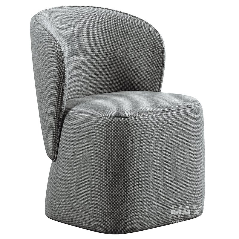 Larson Rolling Castered Dining Chair - Image 5