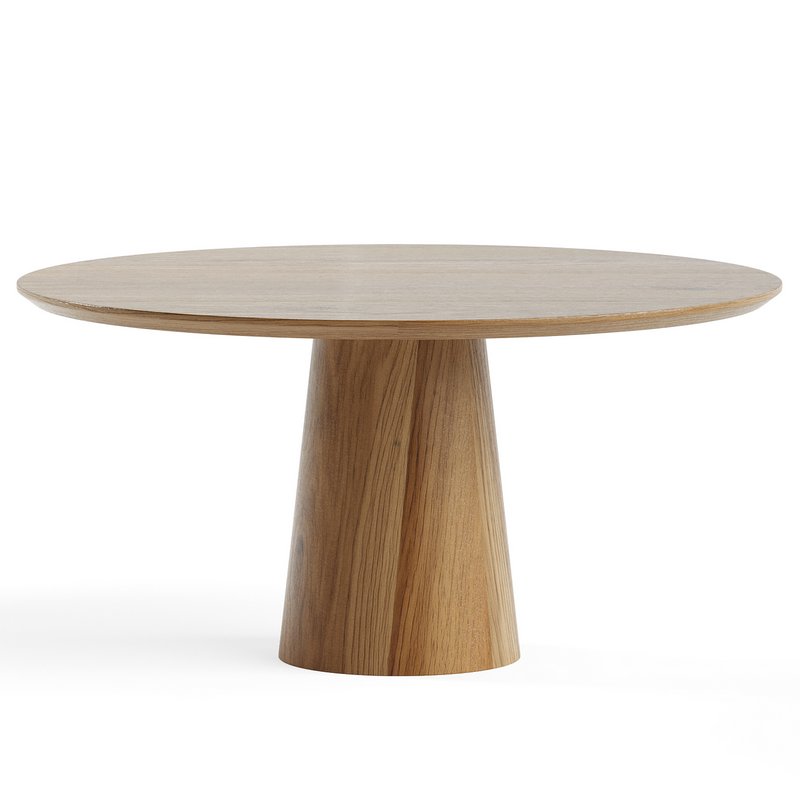 Byron Dining Chair & Round walnut dining table Qone - Image 5