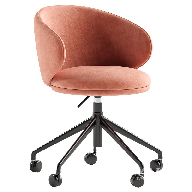 Belle Desk Chair & Belle Swivel Armchair - Image 4