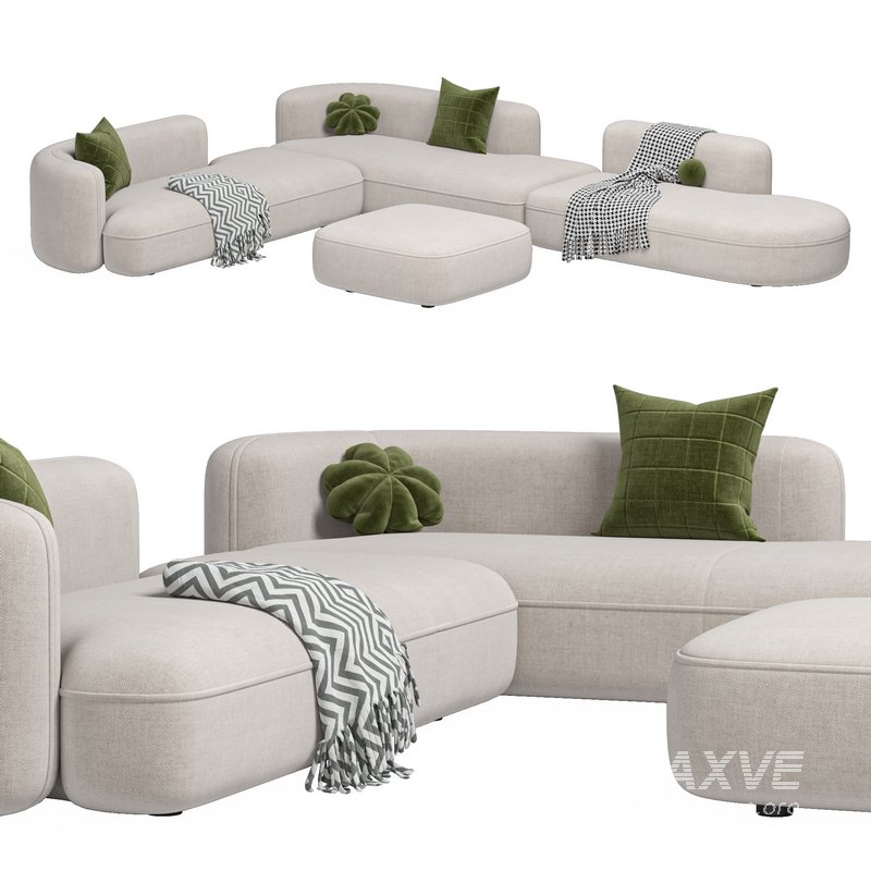 Sofa ROYALTY 2.0 by Luzaro, Configuration 6 - Image 4