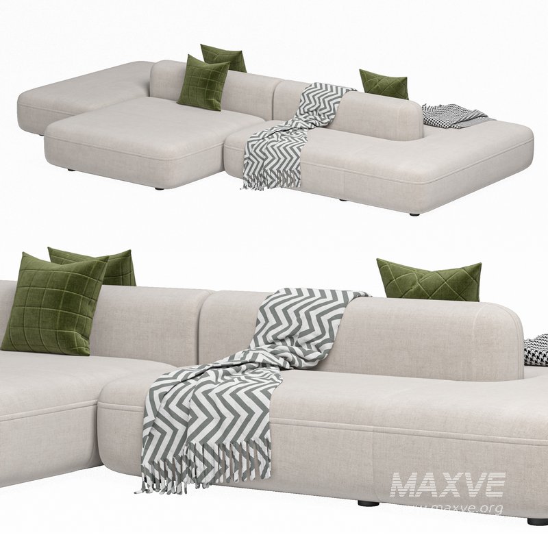 Sofa ROYALTY 2.0 by Luzaro Configuration 7 - Image 4