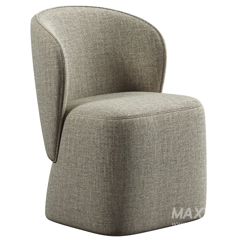 Larson Rolling Castered Dining Chair - Image 2