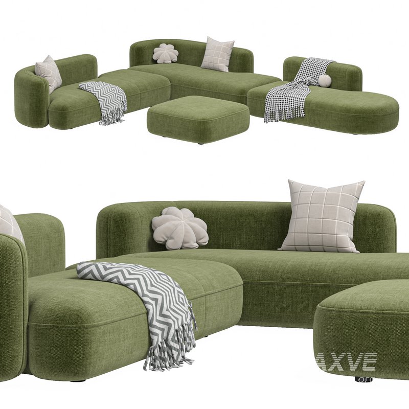 Sofa ROYALTY 2.0 by Luzaro, Configuration 6 - Image 3