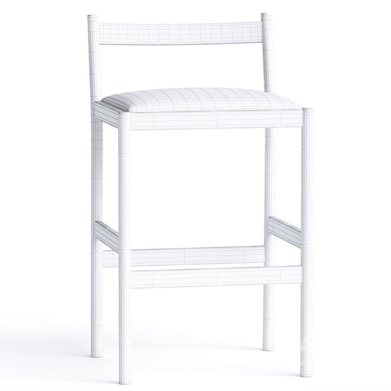 Carob Bar Stool - Image 5