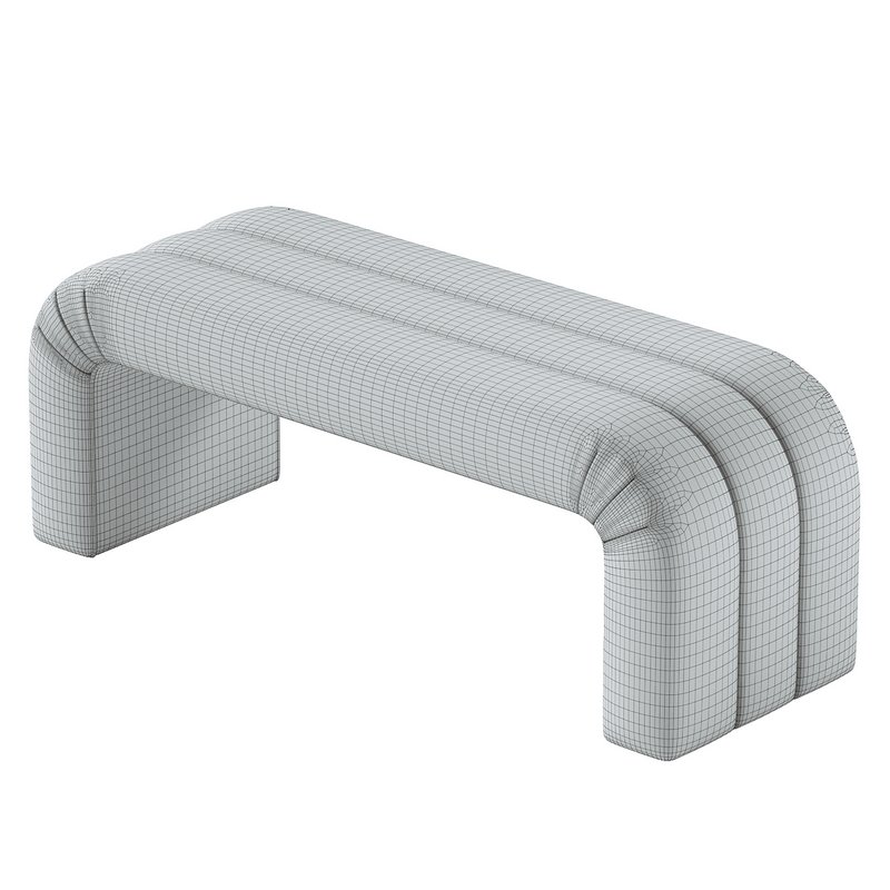 Mercer Horizontal Channeled Bench - Image 4