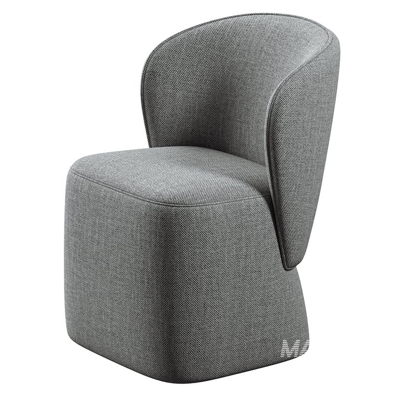 Larson Rolling Castered Dining Chair - Image 3