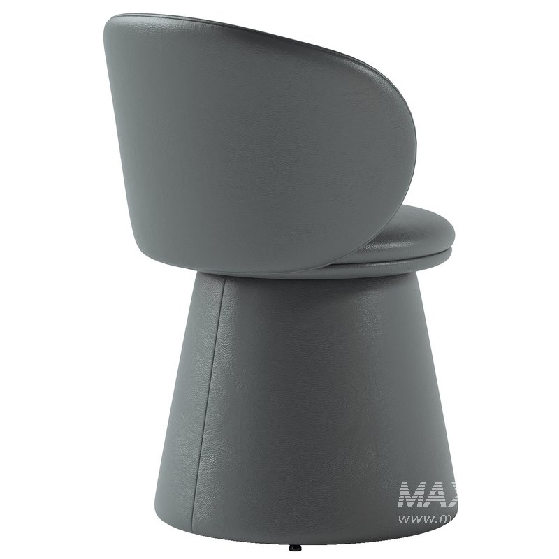 Oblic Swivel Dining Chair - Image 3