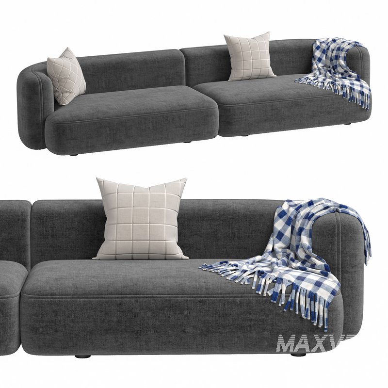 Sofa ROYALTY 2.0 by Luzaro, Configuration 3 - Image 6