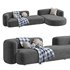 Sofa ROYALTY 2.0 by Luzaro, Configuration 4 - Thumbnail 6
