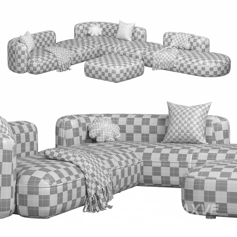 Sofa ROYALTY 2.0 by Luzaro, Configuration 6 - Image 5