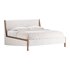 MALENA WHITE BOUCLE KING BED - Thumbnail 10