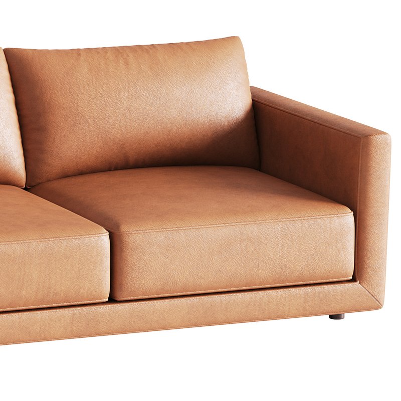 Melbourne Leather Sofa - Image 10