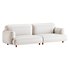 Modern Faux Leather Sofa-2 - Thumbnail 10