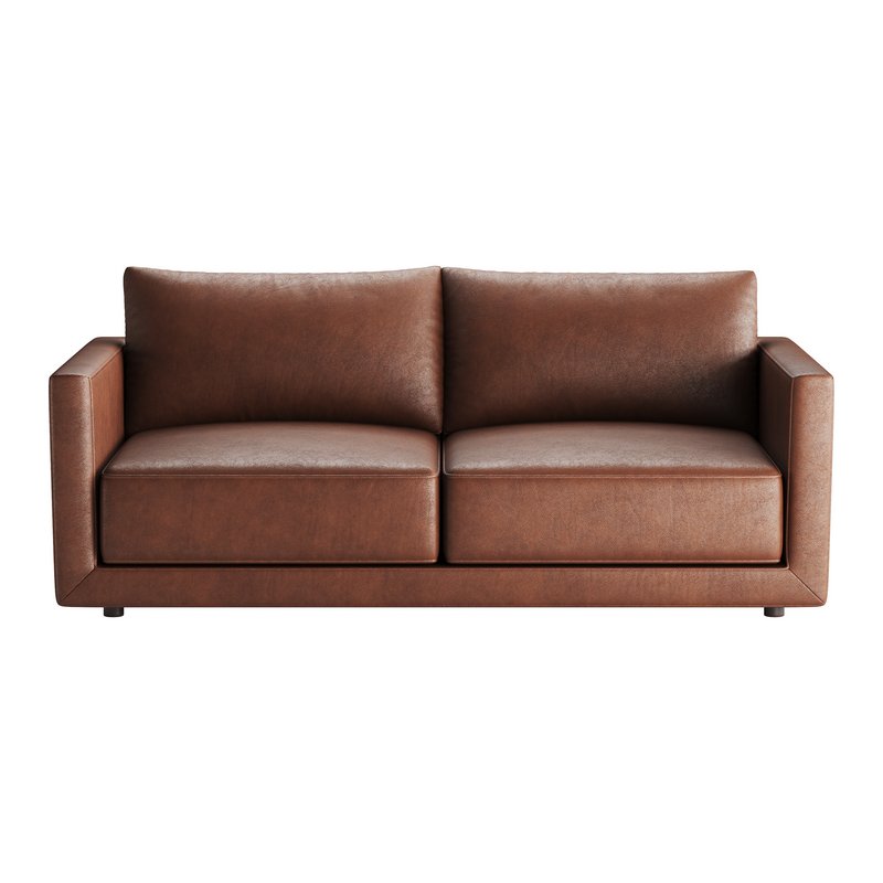 Melbourne Leather Sofa - Image 11