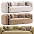 Sunset Brush Sofa - Thumbnail 1