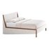 MALENA WHITE BOUCLE KING BED - Thumbnail 12