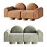 MILLESIME 2P SOFA - Thumbnail 1