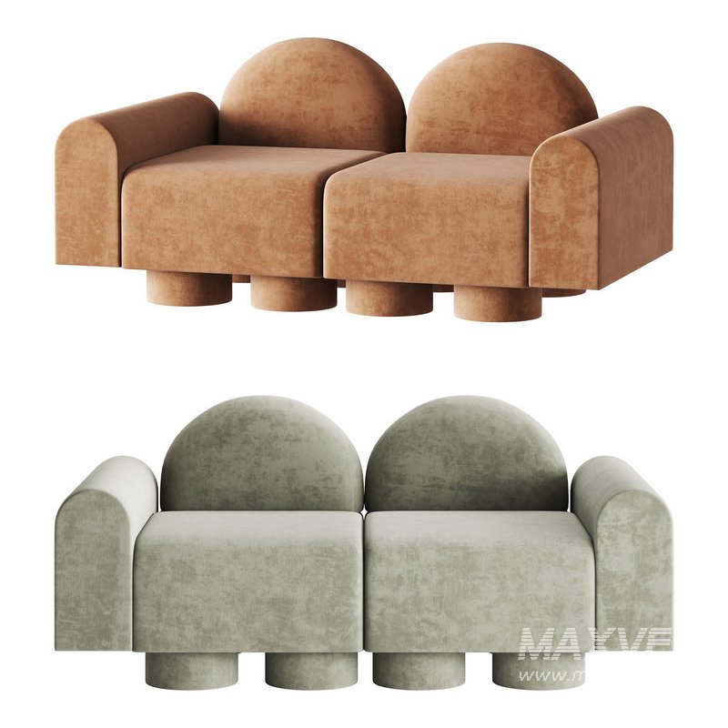 MILLESIME 2P SOFA - Image 1