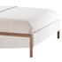 MALENA WHITE BOUCLE KING BED - Thumbnail 14
