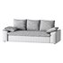 WHITE PERFORMANCE LINEN SLEEPER SOFA - Thumbnail 14