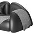 Modern Black Leather Armrest Standard Sofa - Thumbnail 14