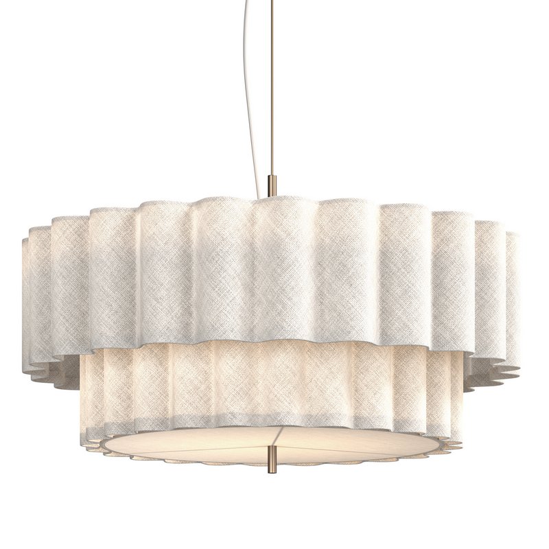 Folia Fabric Pendant Light - Image 2