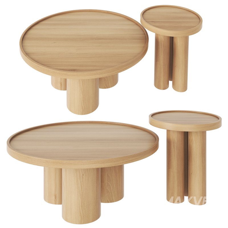 Delta Round Coffee Table - Image 1