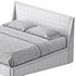 MALENA WHITE BOUCLE KING BED - Thumbnail 16