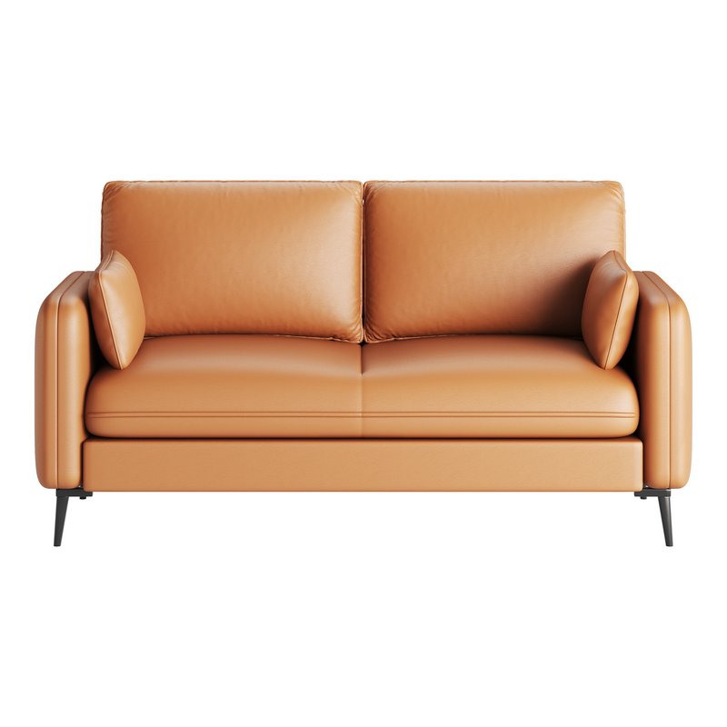 Faux Leather Sofa - Image 15
