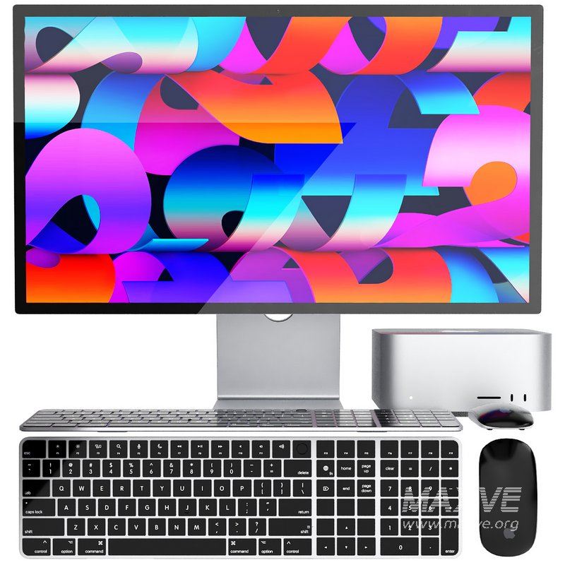 apple mac studio pc set with display - Image 2