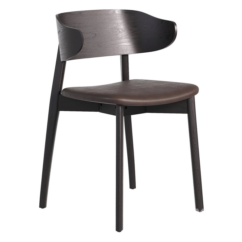 Franco Upholstered Dining Chair Sonoma Black - Image 1