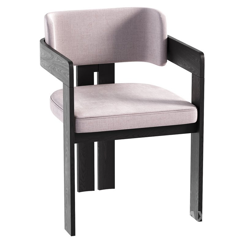 Chair Theodore Velvet Gray - Image 4