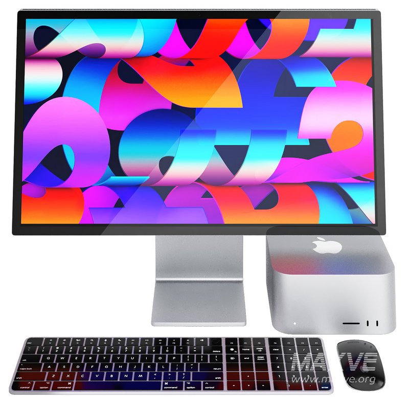 apple mac studio pc set with display - Image 1